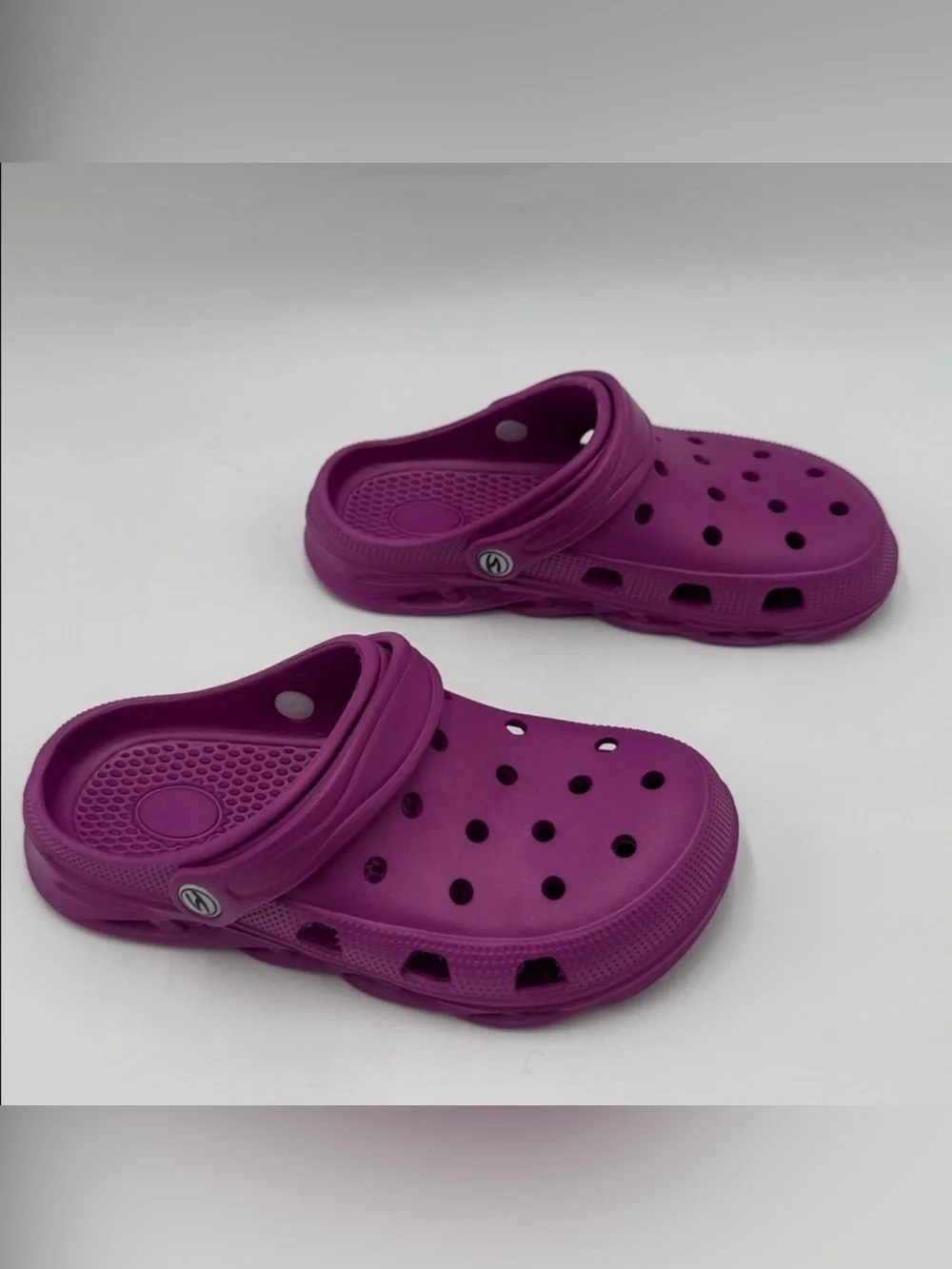 Kids Purple Slip-On Clog Sandals
